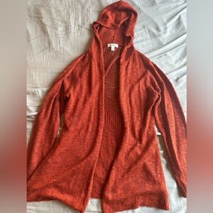 Hooded Cardigan Sweater
